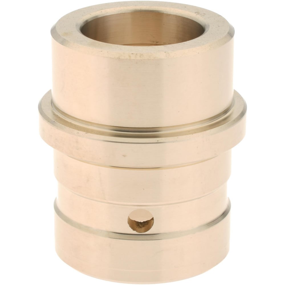 Gibraltar BEB-502 Die & Mold Straight Bushings; Material: Solid Bronze ; Inside Diameter: 0.8755in ; Inside Diameter (Decimal Inch): 0.8755in ; Body Diameter: 1.2505in ; Attachment Method: Press-Fit ; Lubrication Type: Non-Self Lubricating Image