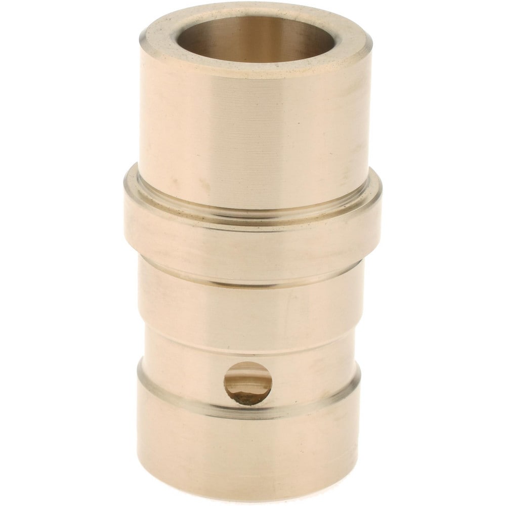 Gibraltar BEB-500 Die & Mold Straight Bushings; Material: Solid Bronze ; Inside Diameter: 0.5005in ; Inside Diameter (Decimal Inch): 0.5005in ; Body Diameter: 0.7505in ; Attachment Method: Press-Fit ; Lubrication Type: Non-Self Lubricating Image