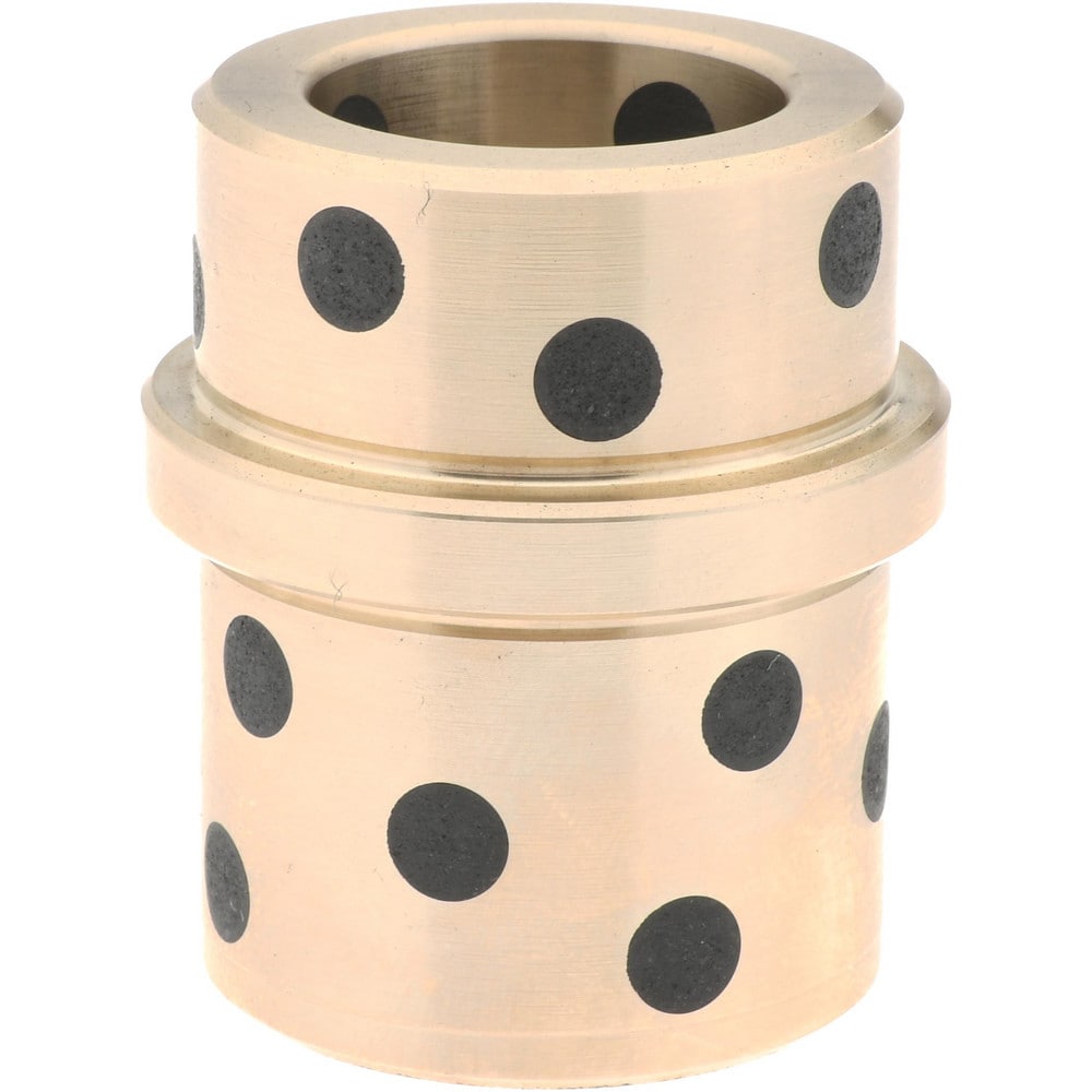 Gibraltar GPGEB-600 Die & Mold Straight Bushings; Material: Solid Bronze ; Inside Diameter: 0.751in ; Inside Diameter (Decimal Inch): 0.751in ; Body Diameter: 1.1255in ; Attachment Method: Press-Fit ; Lubrication Type: Self-Lubricating Image