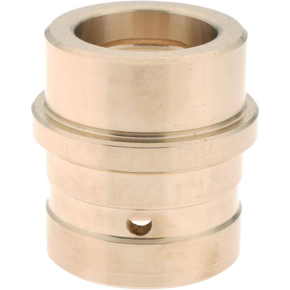 Gibraltar BEB-501 Die & Mold Straight Bushings; Material: Solid Bronze ; Inside Diameter: 0.7505in ; Inside Diameter (Decimal Inch): 0.7505in ; Body Diameter: 1.1255in ; Attachment Method: Press-Fit ; Lubrication Type: Non-Self Lubricating Image