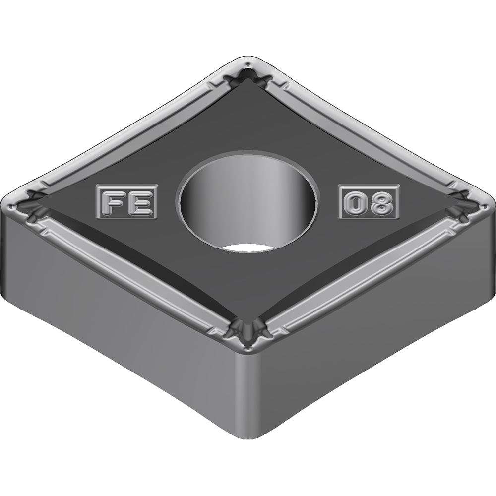 Sumitomo Turning Insert: CNMG331EFE AC6030M, Carbide - AC6030M, 0.3819" Long, 0.3750" Inscribed Circle, 0.0157" Corner Radius, 80.00 deg C - Diamond