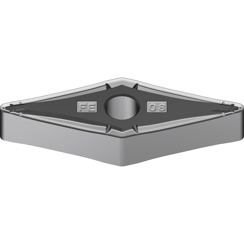 Sumitomo Turning Insert: VNMG331EFE AC6030M, Carbide - AC6030M, 0.6535" Long, 0.3750" Inscribed Circle, 0.0157" Corner Radius, 35.00 deg V - Diamond