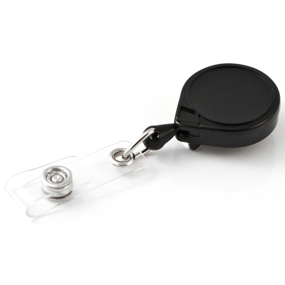 Key Control; Type: Retractable ID Holder ; Number of Keys: 3 ; Color: Black ; Width (Inch): 1