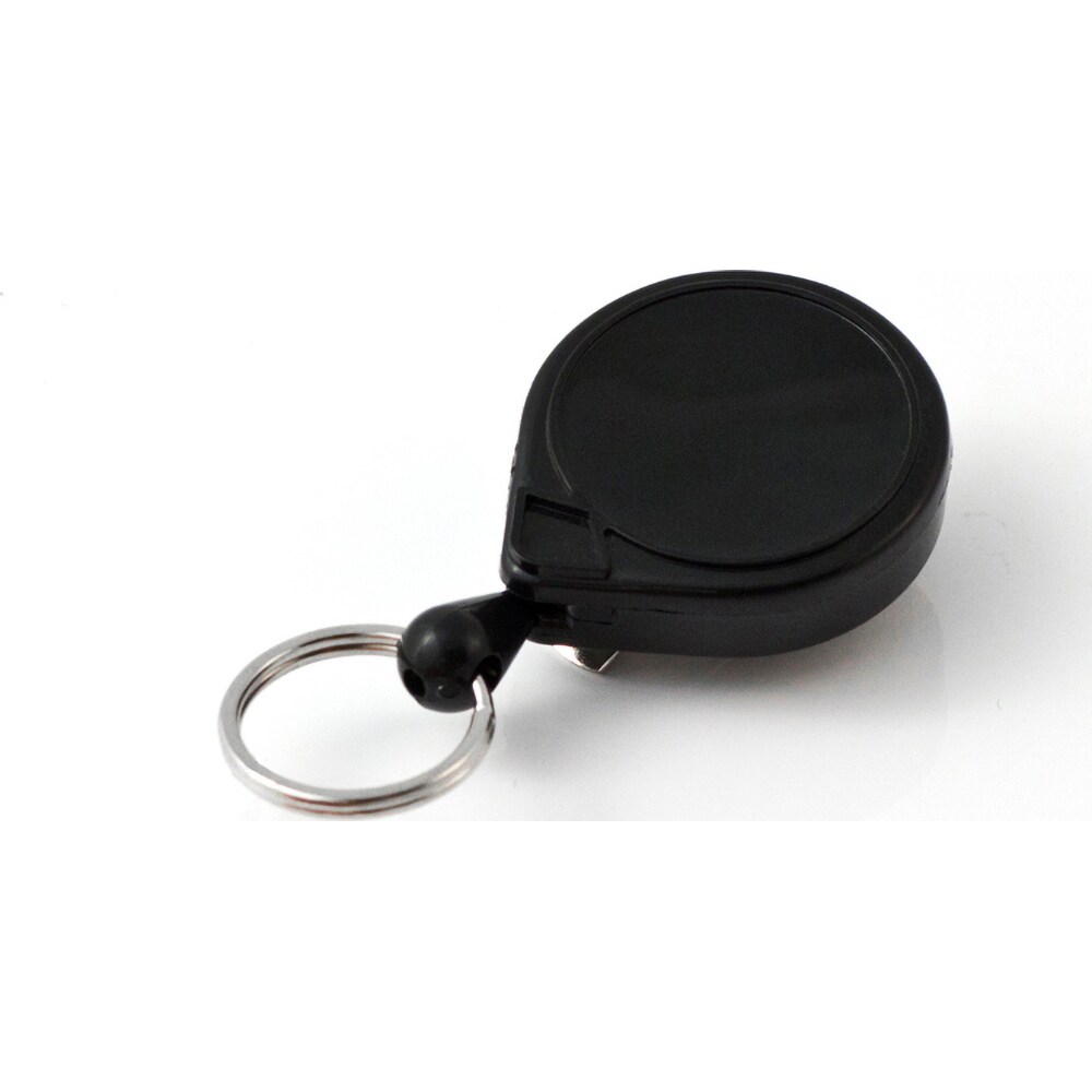 Key Control; Type: Retractable ID Holder ; Number of Keys: 3 ; Color: Black ; Width (Inch): 1