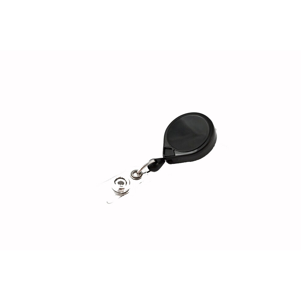 Key Control; Type: Retractable ID Holder ; Number of Keys: 3 ; Color: Black ; Width (Inch): 1