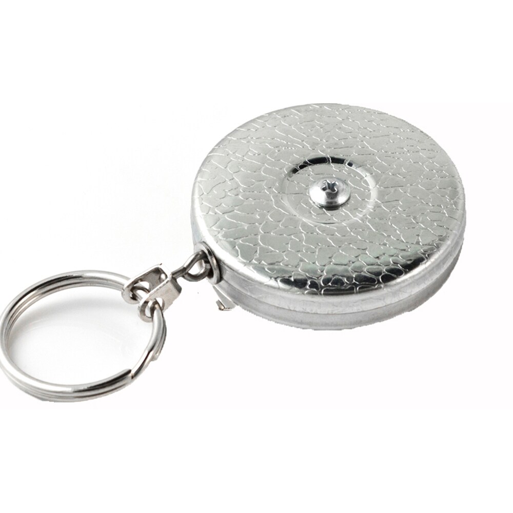 Key Control; Type: Retractable Reel with Striker ; Number of Keys: 15 ; Color: Chrome ; Width (Inch): 1