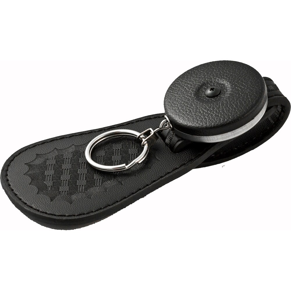 Key Control; Type: Retractable Key Chain ; Number of Keys: 15 ; Color: Black ; Width (Inch): 2