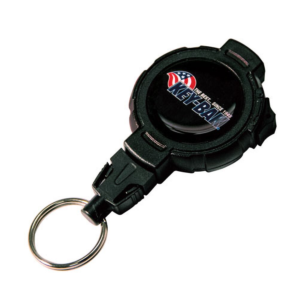 Key Control; Type: Retractable Key Chain ; Number of Keys: 15 ; Color: Black ; Width (Inch): 1