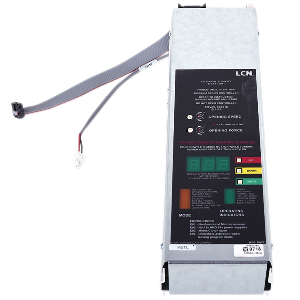 Door Closer Accessories; For Use With: LCN 4640 Series Power Operators Auto Equalizer Door Closer