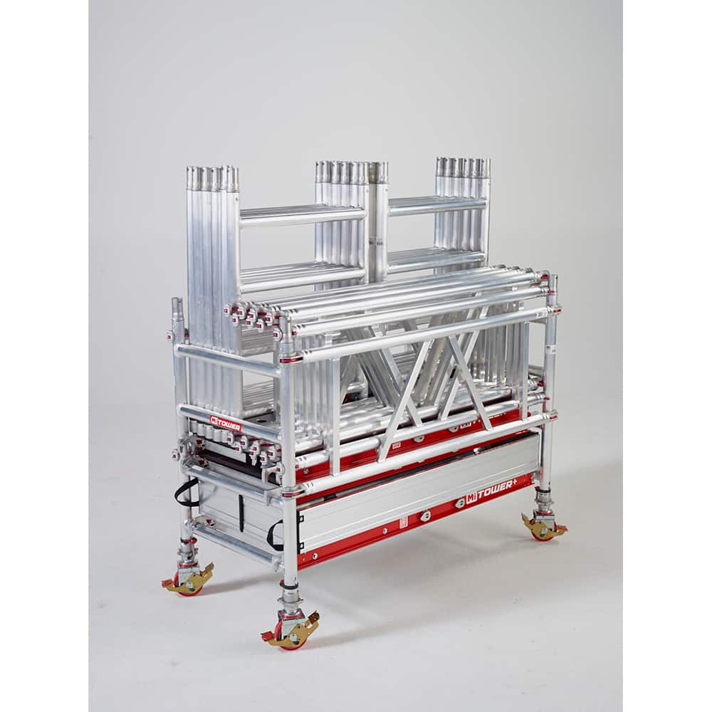 Scaffolding; Type: Rolling Access Platform ; Section: Base ; Length (Feet): 5.830 ; Height (Feet): 26 ; Load Capacity (Lb.): 500.000 ; Duty Rating per Square Foot: 25
