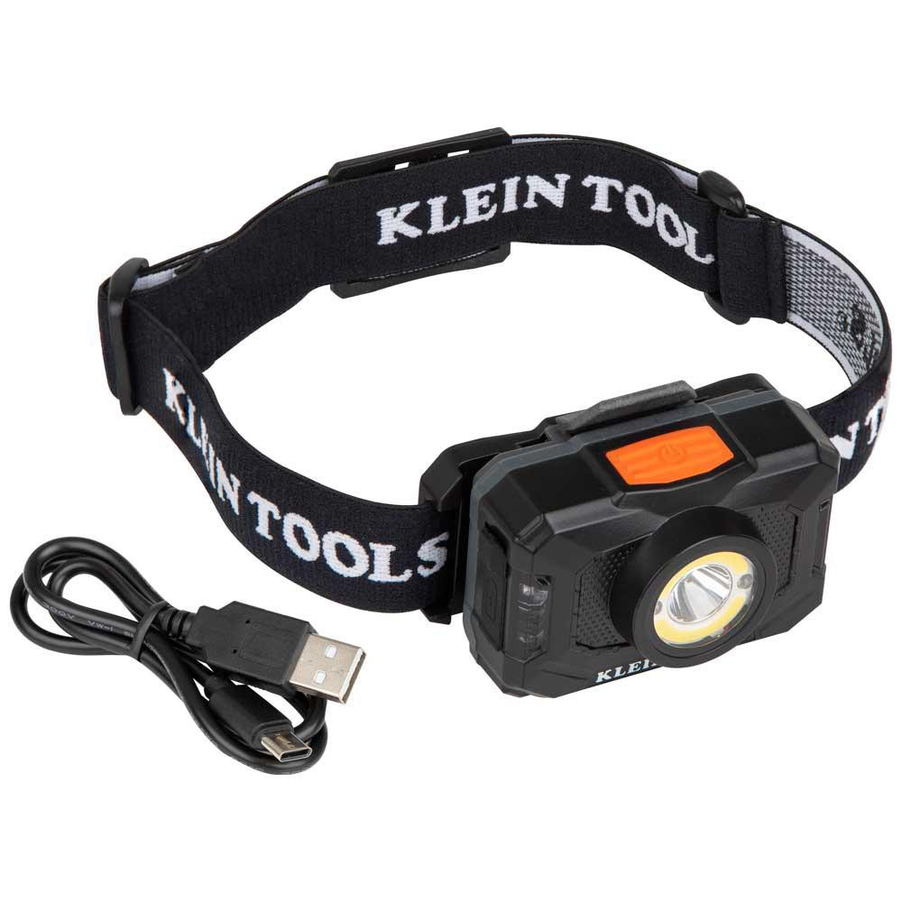 Klein Tools Flashlights Flashlight Type Headlamps Light Output 800 Bulb Type LED  Part 56414