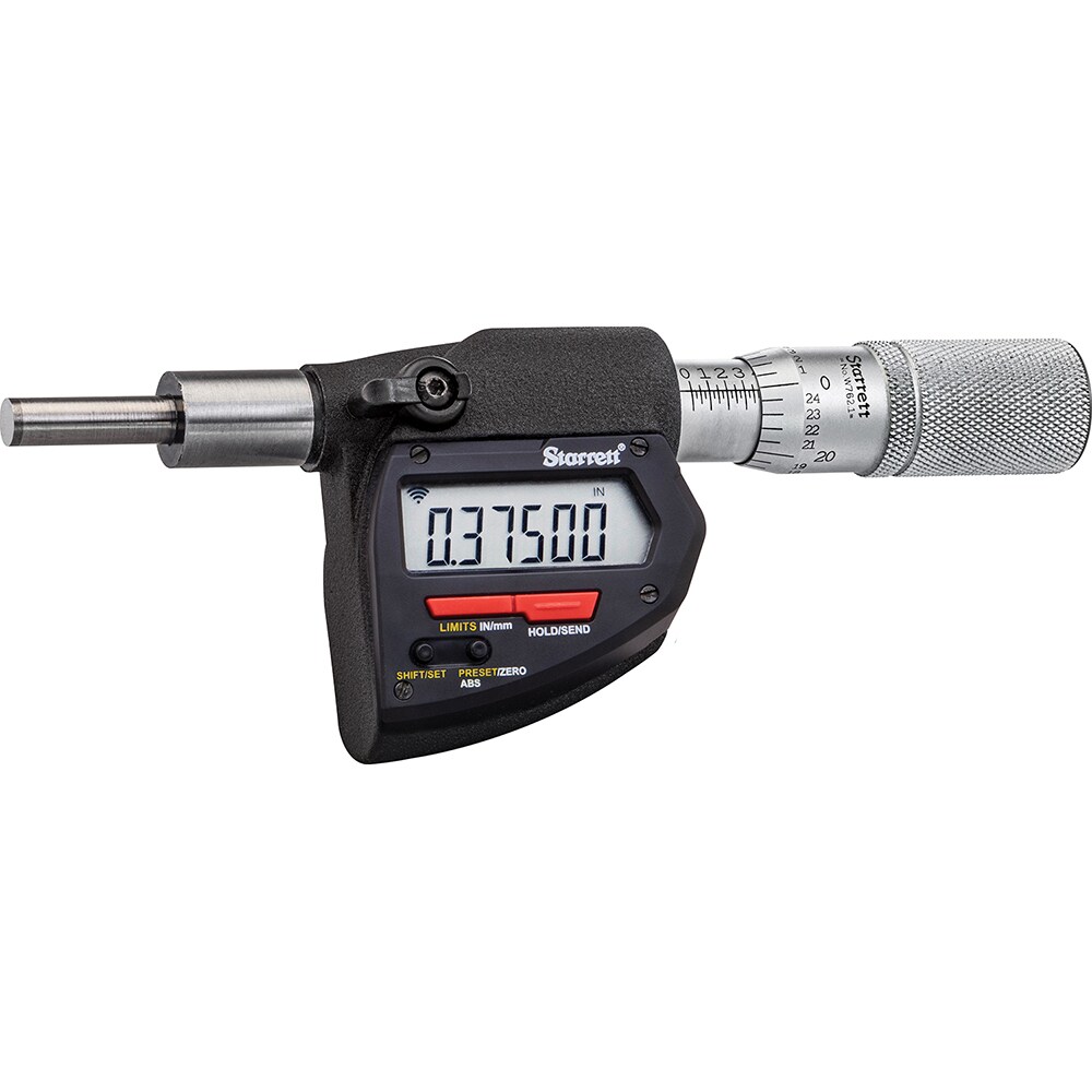 Starrett Electronic Micrometer Heads Minimum Measurement mm 0 