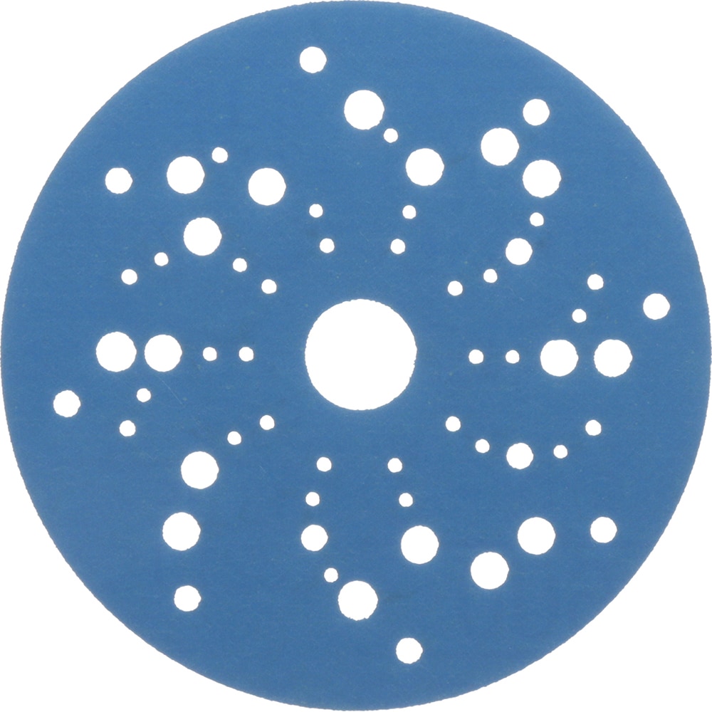 Hook & Loop Disc: 5" Disc Dia, 600 Grit, Coated, Ceramic Aluminum Oxide