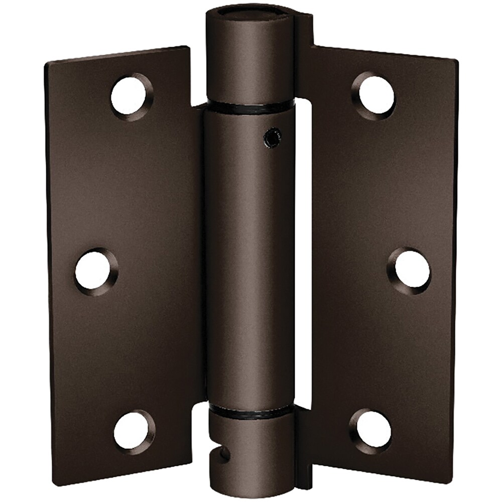 Standard-Weight Full-Mortise Single Acting Spring Hinge: 4-1/2" Long, 0.134" Thick, 8 Mounting Holes