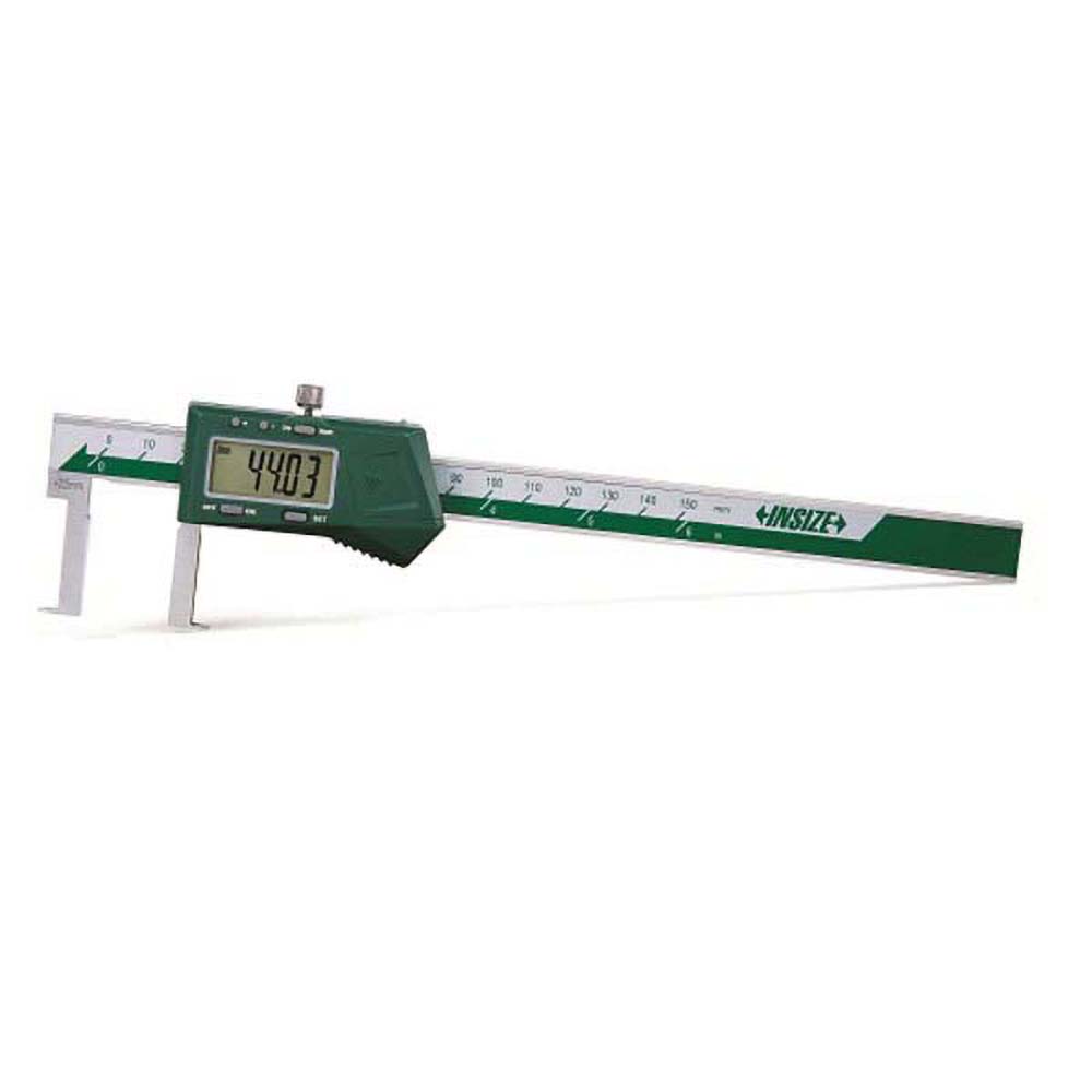 Electronic Caliper: 150.00 mm, 6", 0.01 mm, 0.0005" Resolution, +/-0.04 mm, +/-0.0015" Accuracy, Data Output, Stainless Steel