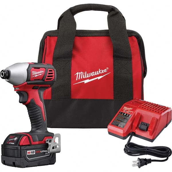 Cordless Impact Wrench: 18V, 1/4" Drive, 2,750 RPM