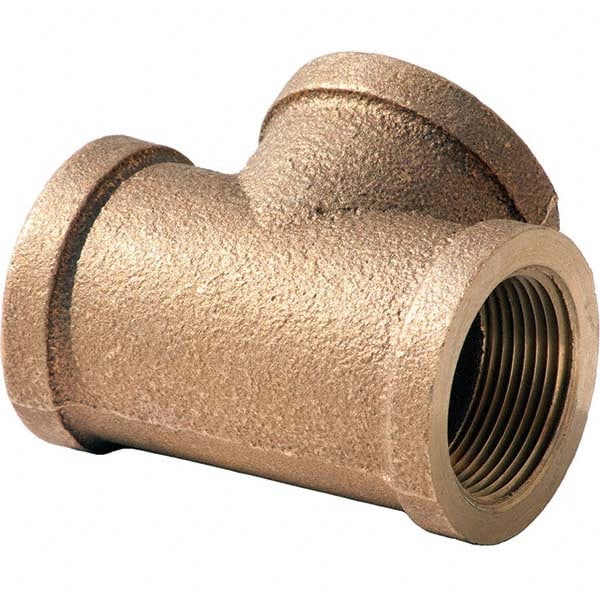 Merit Brass Brass Pipe Tee Fitting Fnpt X Fnpt X Fnpt Class