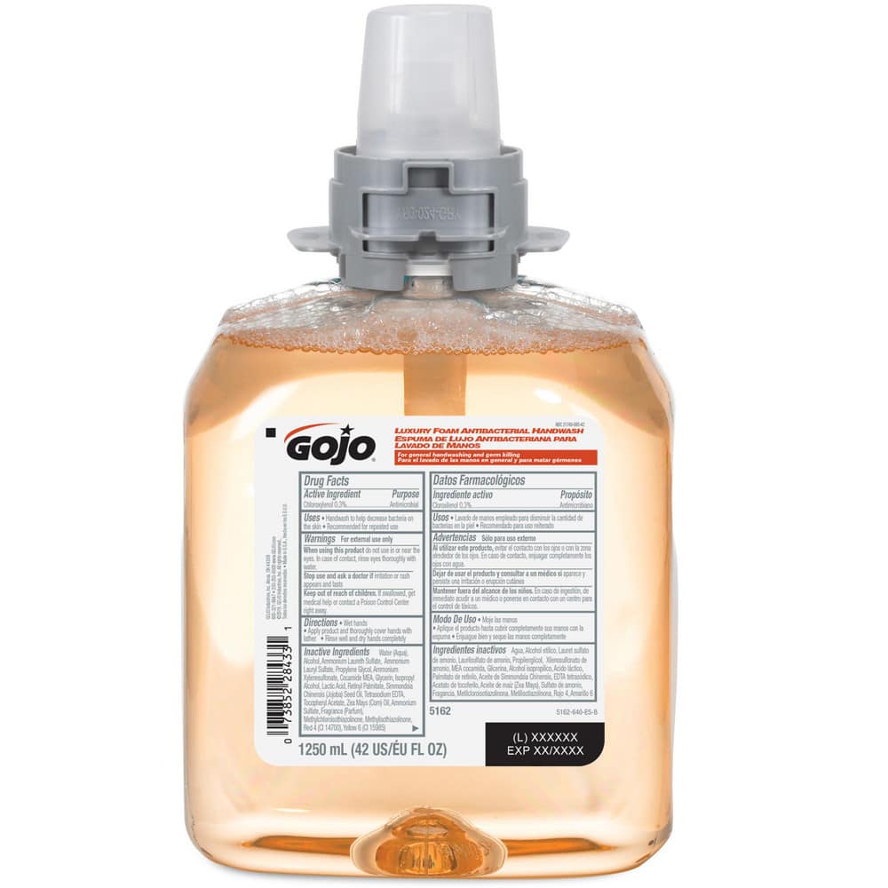 GOJO 5162-04 Hand Cleaner: 1,250 mL Dispenser Refill 