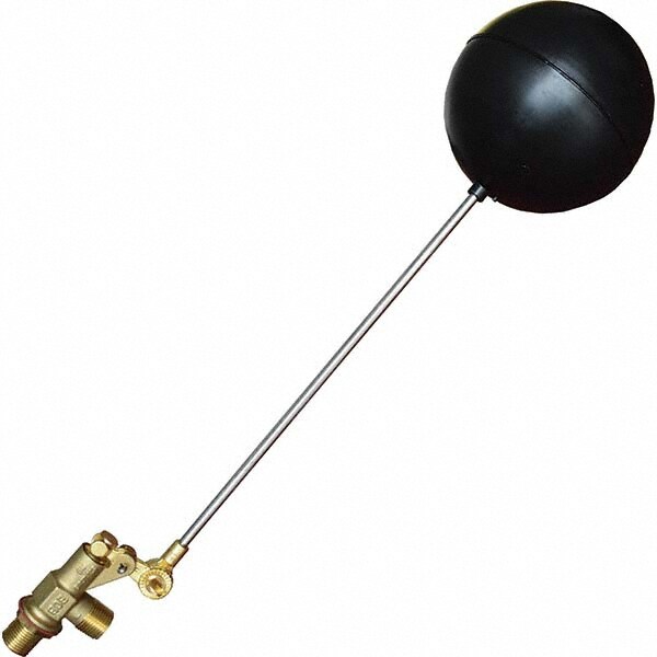 Float Valves; Type: Mechanical ; Style: Angle Pattern-Single Seat ; Pipe Size: 3/4" (Inch); Pressure Rating: 100 ; GPM @ 50 Psi: 28.80