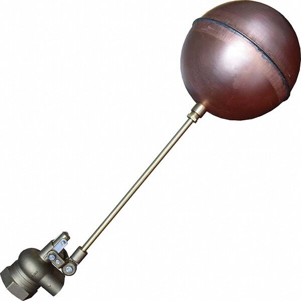 Float Valves; Type: Mechanical ; Style: Angle Pattern-Single Seat ; Pipe Size: 3/4" (Inch); Pressure Rating: 115 ; GPM @ 50 Psi: 22.00