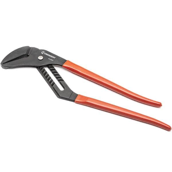 Tongue & Groove Plier: 5-1/2" Cutting Capacity, Straight Jaw