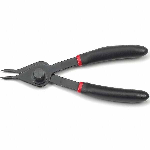 Retaining Ring Pliers; Type: Internal/External ; Handle Material: Double Dip ; Maximum Ring Size: 1.2500 ; Side Cutter: No ; Tip Size (Decimal Inch): 0.0700