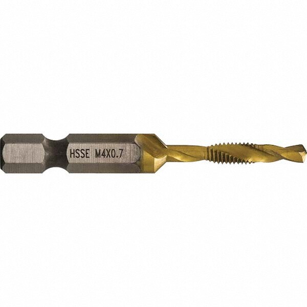 Combination Drill & Tap Sets; Minimum Thread Size (mm): M4x0.70 mm ; Minimum Thread Size (Inch): M4x0.70 mm ; Minimum Thread Size: M4x0.70 mm ; Maximum Thread Size (mm): #8-32 in; M4x0.70 mm ; Maximum Thread Size (Inch): #8-32