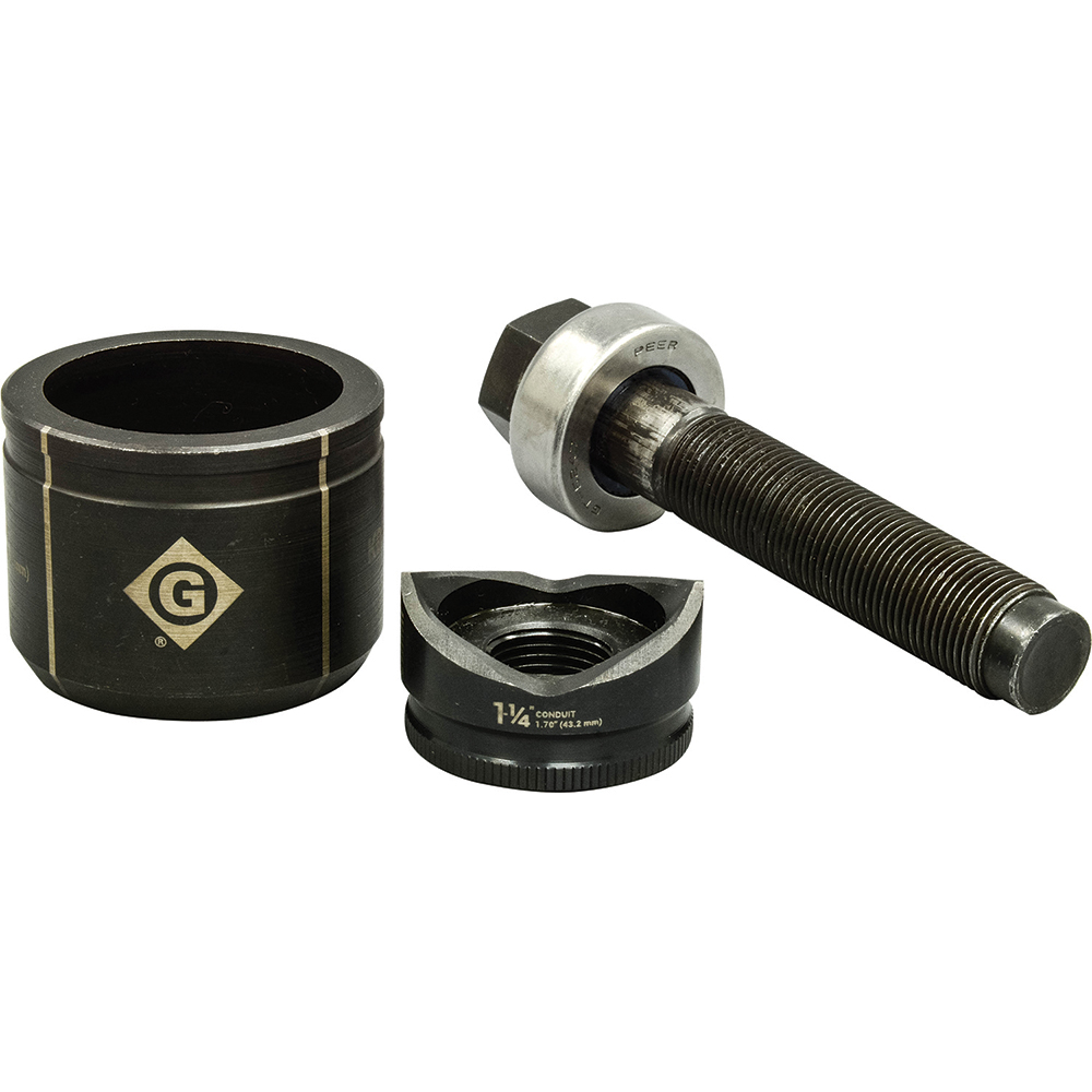 Greenlee Complete Punch Units; Punch Shape Round; Punch Type