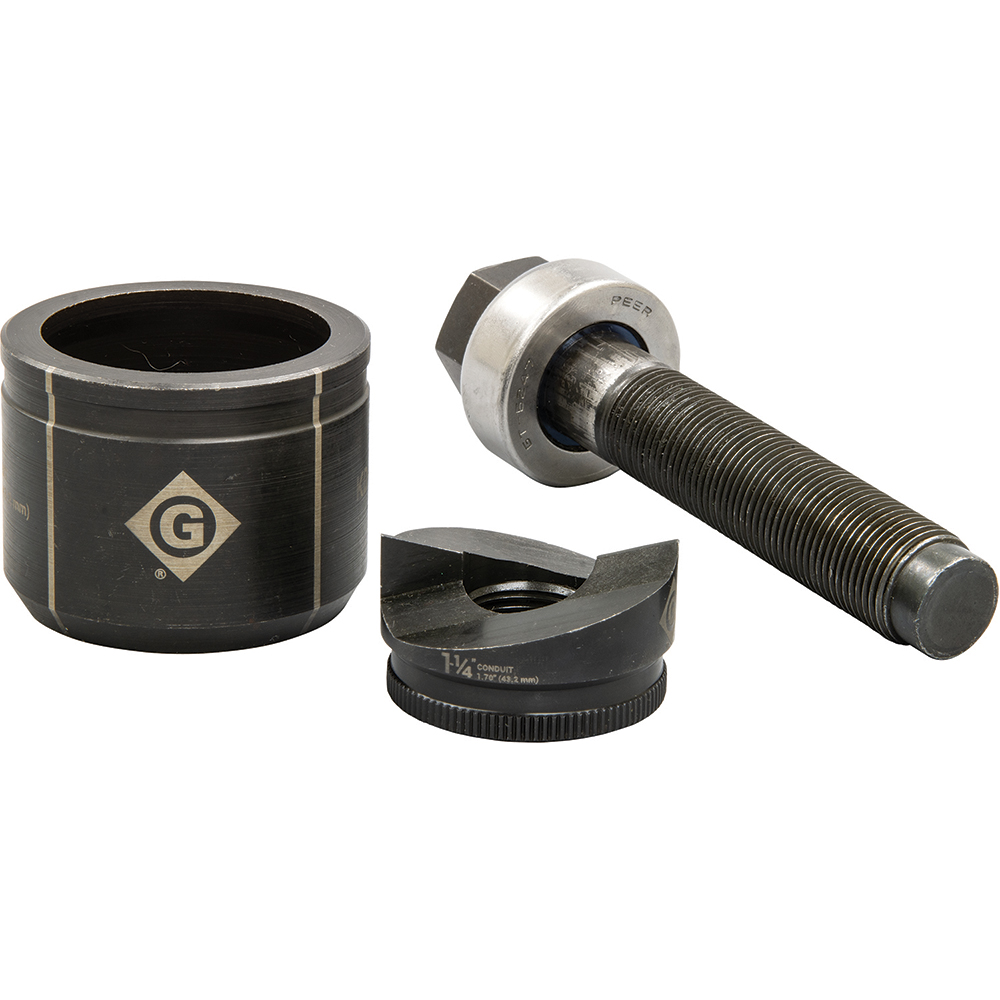 Greenlee Complete Punch Units; Punch Shape Round; Punch Type