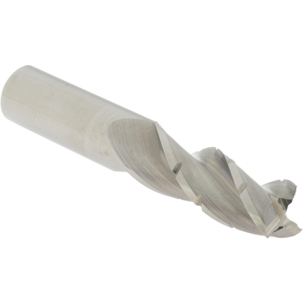 Accupro 6504194 Corner Radius End Mill: 1-5/8" LOC, 0.015" Radius, 3 Flutes, Solid Carbide 