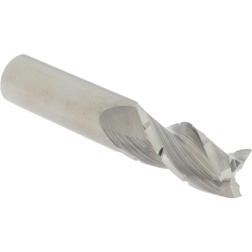 120668 Roughing End Mill: 3/4" Dia, 3 Flutes, Single End, Chipbreaker, Solid Carbide  