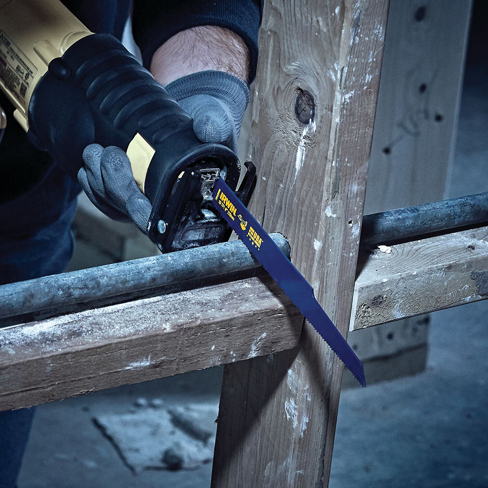 Irwin Reciprocating Saw Blades; Blade Material BiMetal ; Blade