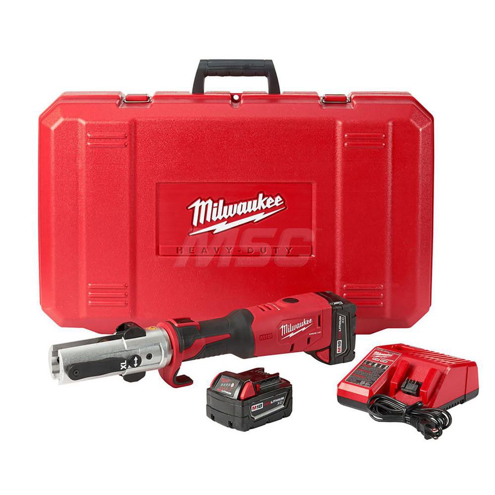 Milwaukee Tool 2773-20L Benders, Crimpers & Pressers; Type: Press Tool ; Minimum Pipe Capacity: 0.500 ; Maximum Pipe Capacity (Inch): 4 Image