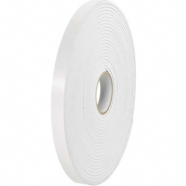 Tape Logic Removable Double Sided Foam Tape, 1/32 Thick, 1/2 x 72 yds., White, 24/Case (T9535900)