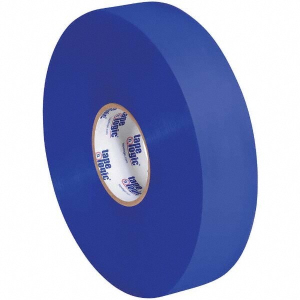 Packing Tape: 2" Wide, Blue, Hot Melt Adhesive