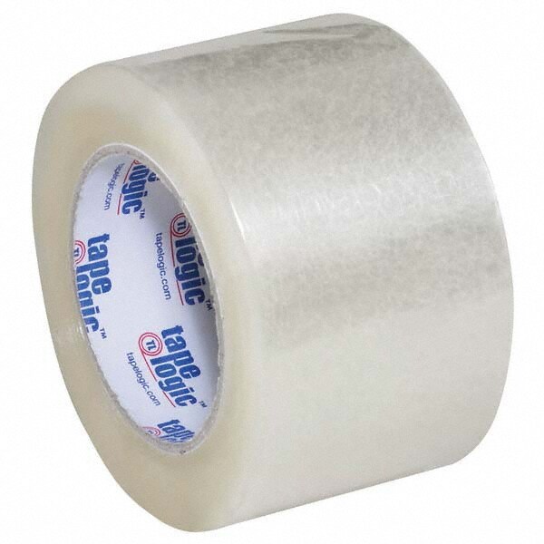 Packing Tape: 3" Wide, Clear, Acrylic Adhesive