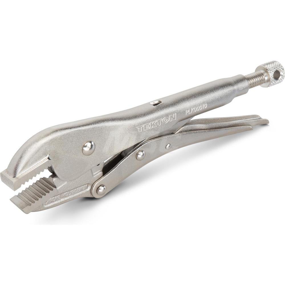 Locking Plier: 10" OAL, Locking Jaw