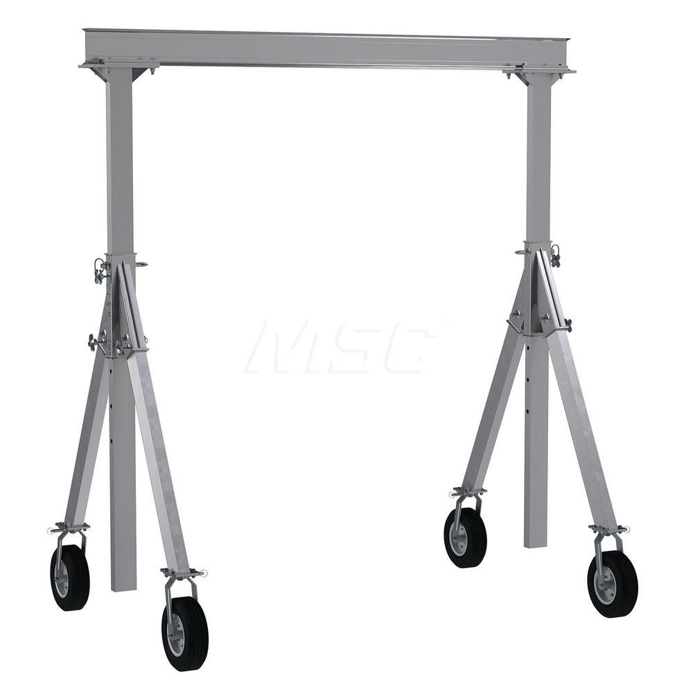 Vestil Adjustable Gantry Crane 1,500 lb Working Load Limit, 6" Eye Beam Height, 54" OAW MSC