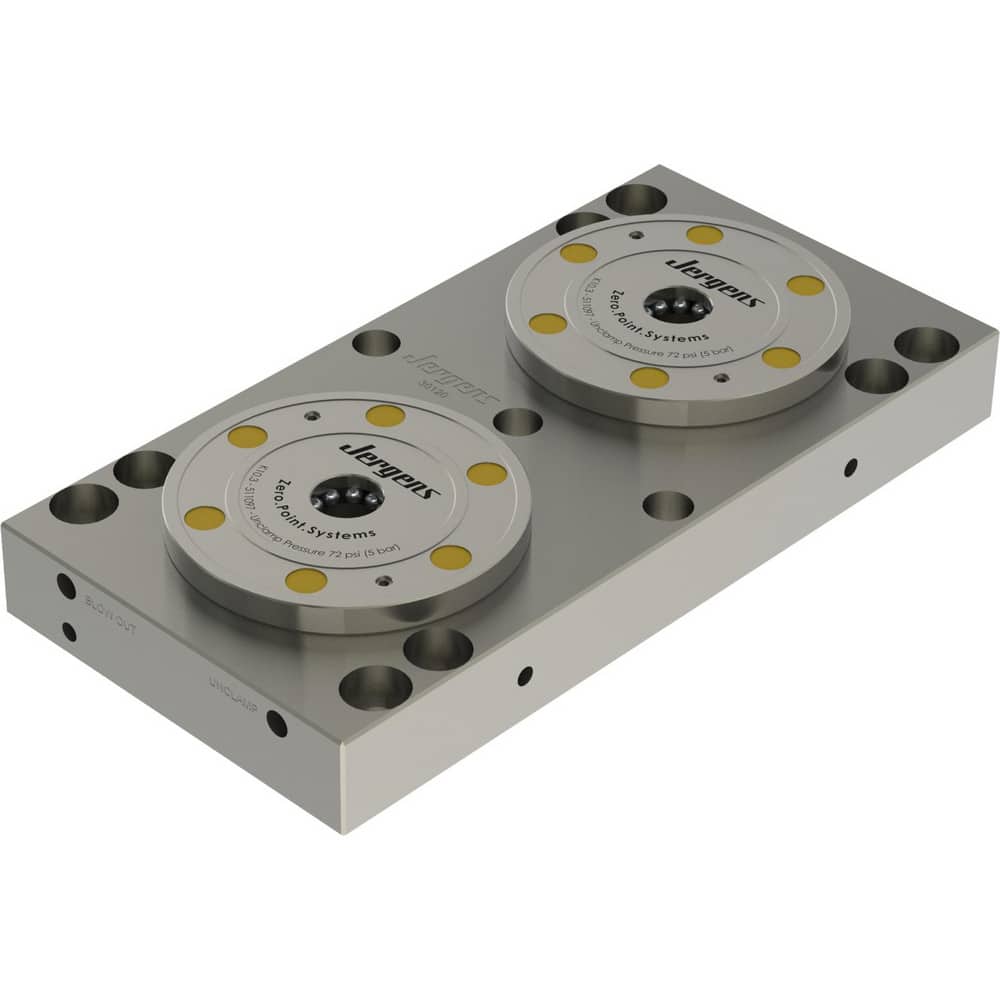 Fixture Plates; Overall Width (mm): 150; Overall Height: 45 mm; Overall Length (mm): 300.00; Plate Thickness (Decimal Inch): 35.0000; Material: Fremax 15 Steel; Number Of T-slots: 0; Centerpoint To End: 75.00; Parallel Tolerance: 0.0015 in; Overall Heigh