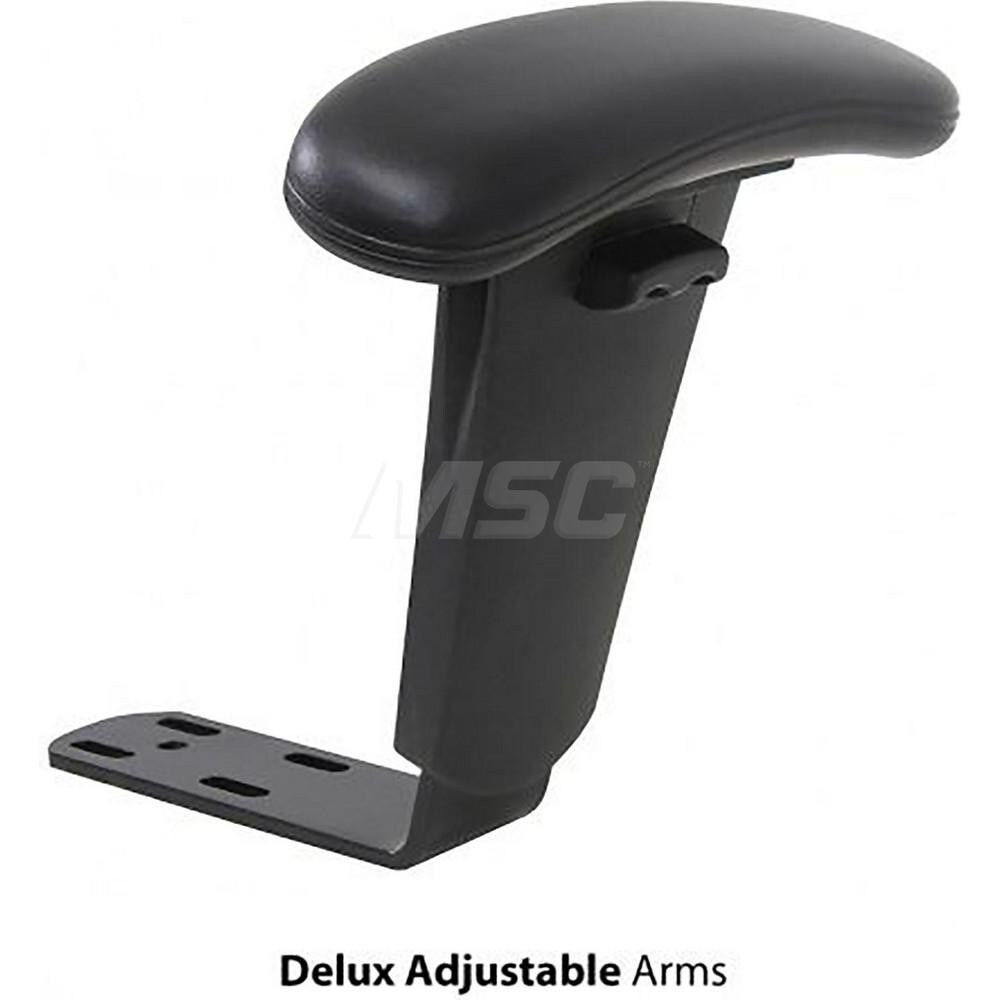Cushions, Casters & Chair Accessories; Type: Adjustable Arms ; Accessory Type: Adjustable Arms ; For Use With: Chair; Chair ; Color: Black ; Number of Pieces: 2 ; Color: Black