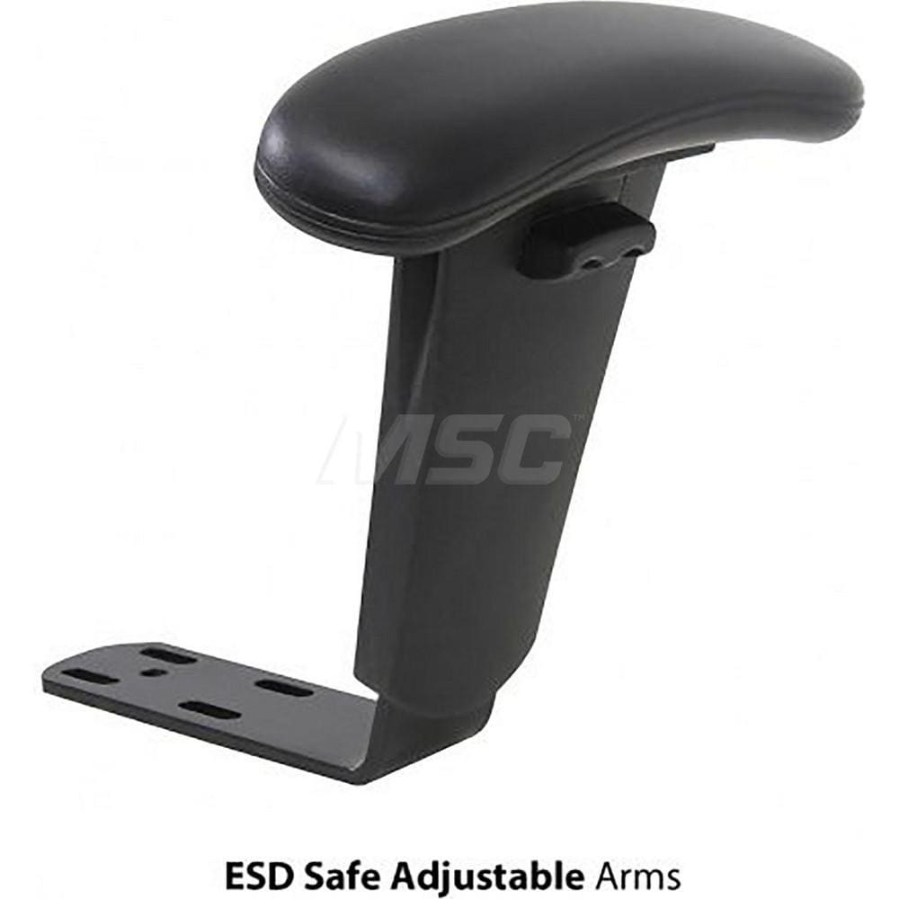 Cushions, Casters & Chair Accessories; Type: Adjustable Arms ; Accessory Type: Adjustable Arms ; For Use With: Chair; Chair ; Color: Black ; Number of Pieces: 2 ; Color: Black