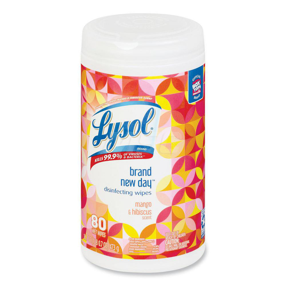 Lysol Wipes; Type Disinfecting ; Wipe Form PreMoistened ; Sheet