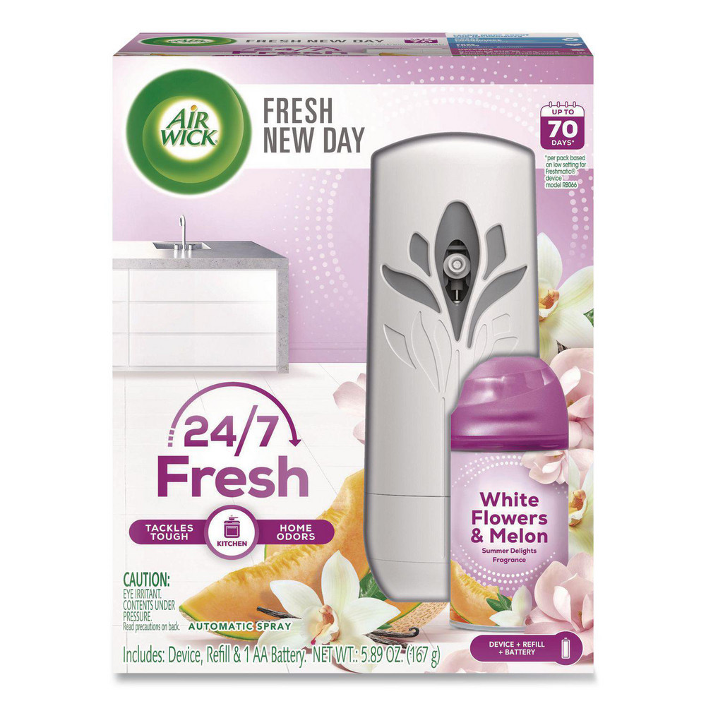 Air Wick Freshmatic Life Scents Starter Kit White Flowers Melon Summer Delights 589 oz Aerosol Spray Summer Delights Scent Air Wick Freshmatic Life Scents Starter Kit White Flowers Melon Summer Delights 589 oz Aerosol Spray Summer Delights Scent