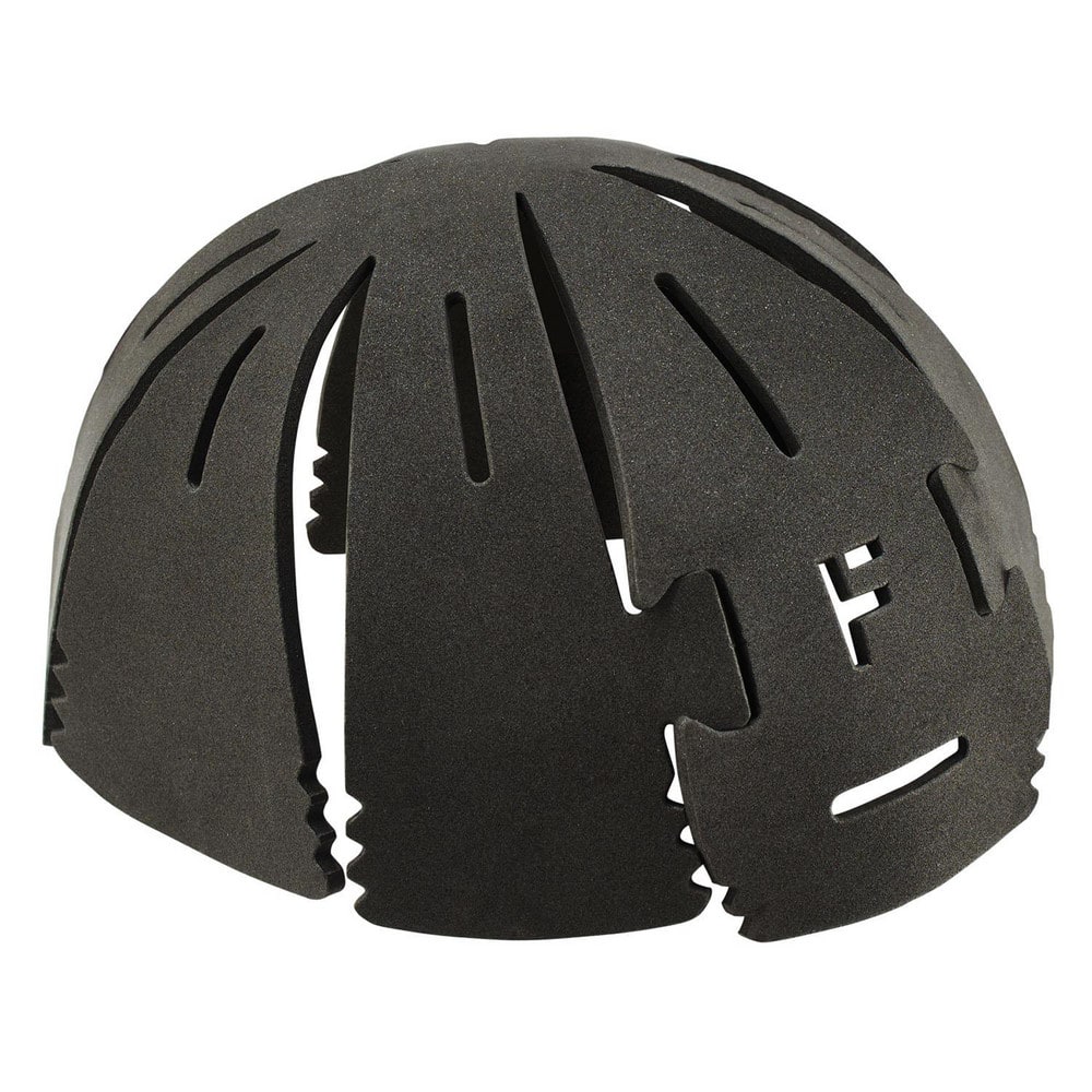 Bump Caps; Bump Cap Type: Insert Only ; Material: Foam ; Adjustment Type: Non-Adjustable ; Color: Black ; Vented: Yes ; Slotted: Yes