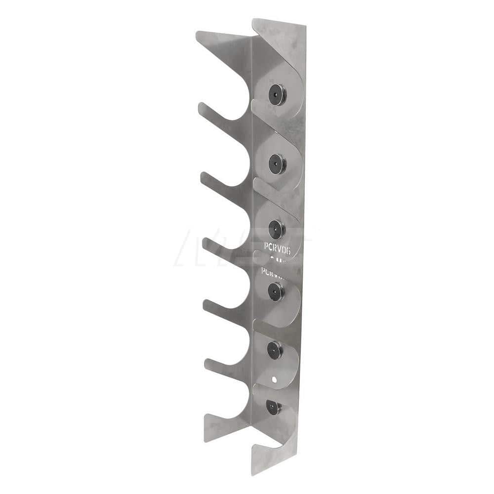 Wall Mount Spray Can Holder: For Workbenches, Stainless Steel