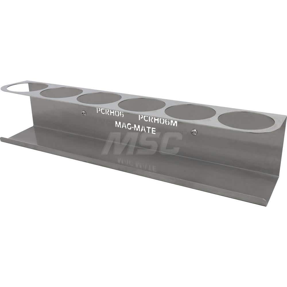 Magnet Mount Spray Can Holder: For Workbenches, Stainless Steel