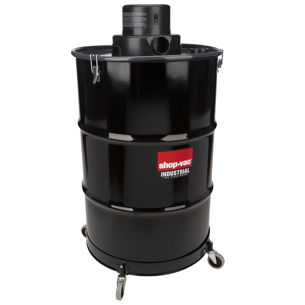 Wet/Dry Vacuum: Electric, 55.0 gal, 3.0 hp, 12.0 Amp