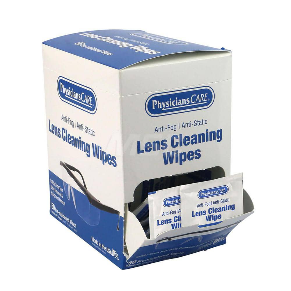 Eyewear Cleaning Wipes: Pre-Moistened, Paper, Use with Glasses