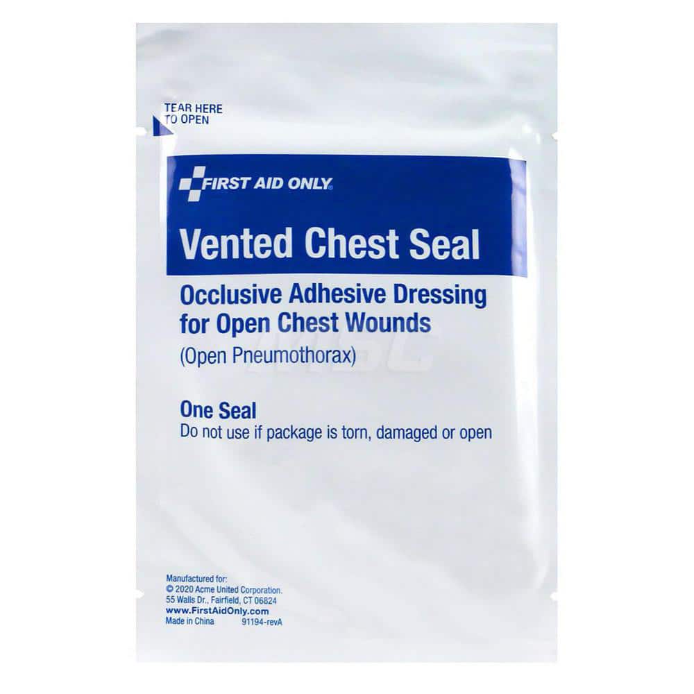 Bandages & Dressings; Dressing Type: Wound Care ; Style: Chest Seal ; Material: Gauze ; Form: Strip ; Dressing Size: Universal ; Color: White