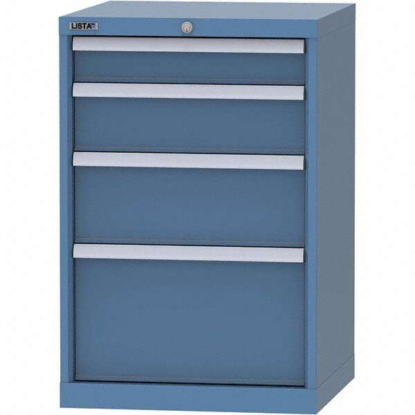 Modular Steel Storage Cabinet: 22-1/2" Deep, 33-1/2" High